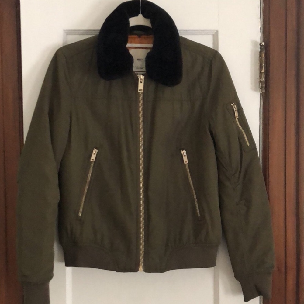 MANGO BOMBER JACKET